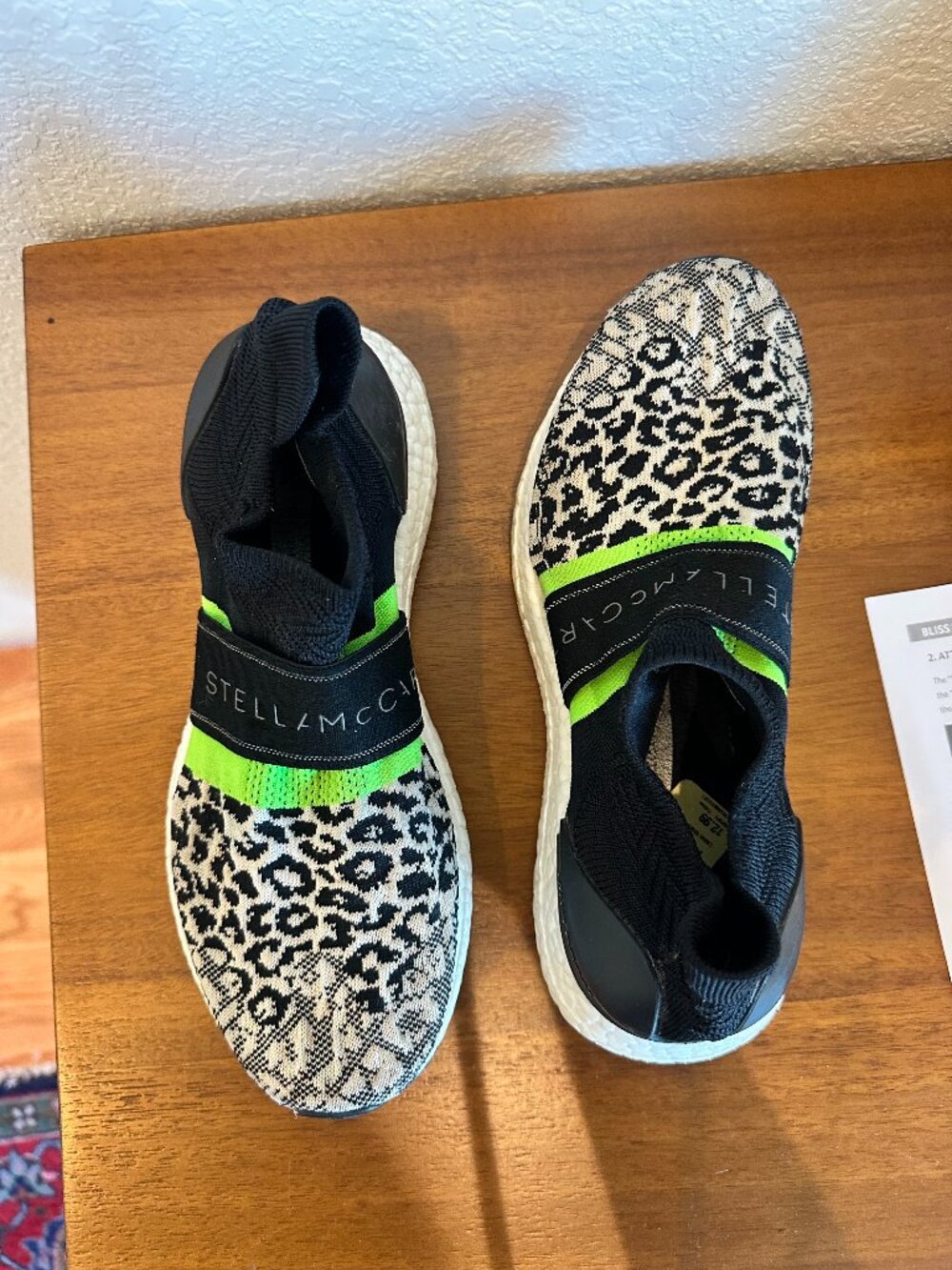 Stella McCartney UltraBoost X 3D Knit Leopard Print, 6.5